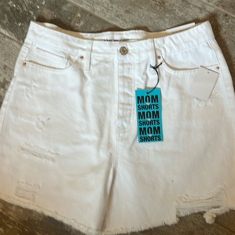 Mom fit shorts